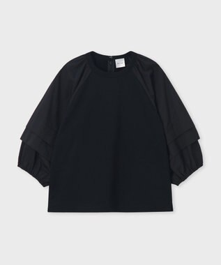 Paul Smith フラップスリーブ コンビネーション カットソー ブラック