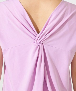 Chacott Chacott BALANCE ツイストアクセント2WayTシャツ アイリス