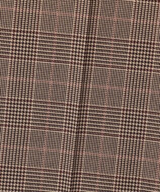 ANY SIS 【大人百花掲載 ヨンアさん着用】シリーズ累計7万本突破！サーモ2WAYストレッチ テーパードパンツ ブラウングレンチェック