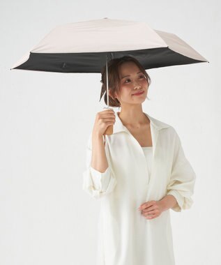 MOONBAT 【Pitaa】ハーフカプセル 無地 晴雨兼用日傘 折りたたみ傘 遮光率100%/UVカット率100%/UPF50+/遮熱効果/撥水加工/軽量/50cm ピンク