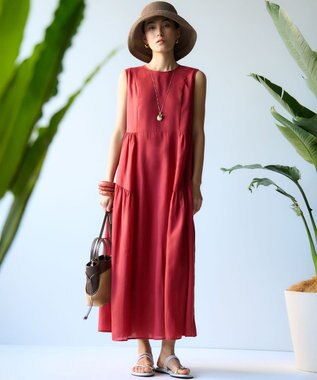 23区 【先行予約】ホーン リングコンビ ネックレス ベージュホーン×ゴールド