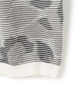 JOSEPH HOMME メキシカンブラインドジャガード　クルーネック半袖ニット アイボリー系5