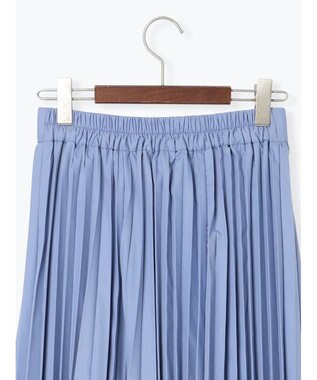 Te chichi プリーツロングスカート ブルー