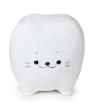 Mother garden しろたん 大きい 白い歯 抱き枕 ぬいぐるみ 白~オフホワイト