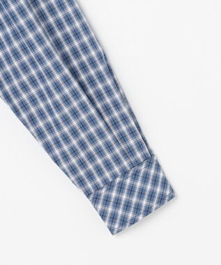 J.PRESS KIDS 【140-170cm】オックス チェックシャツ ブルー系3