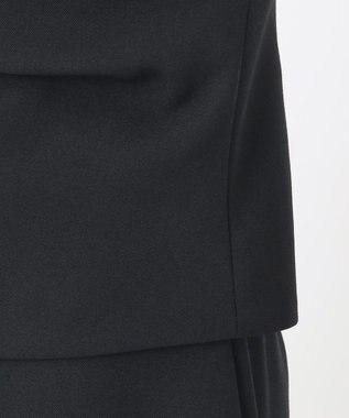 23区 L 【エステータ】ハードギャバジン ビスチェ ブラック系