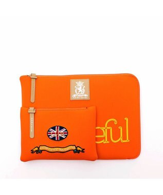 A.D.M.J. 【魔法の様に軽い】マジックライト/コード刺しゅうフラットポーチ2セット(S・LL) MA/MAOS