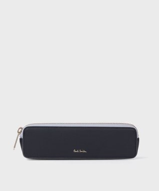 Paul Smith サプルレザー ペンケース ネイビー