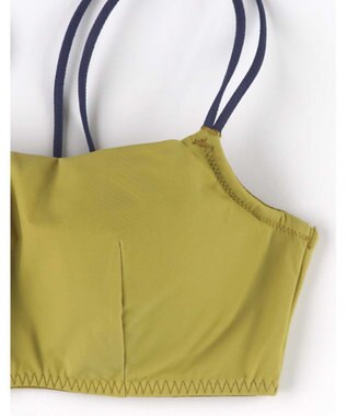 AMPHI ノンワイヤーブラ 谷間をメイク バストの形をキープ ホックなし 【BRAGENIC ブラジェニック】 ブラジャー ブラ ワイヤレス BMI745 アンフィ／ワコール イエロー