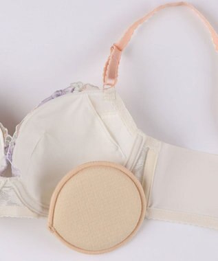 Wing ブラジャー バストとカップのすきまにフィット 自然にボリュームメイク ソフトなつけごこち 【スキマフィットブラ】 Aカップあり 小さいサイズ ブラ KB2364 ウイング／ワコール クリーム