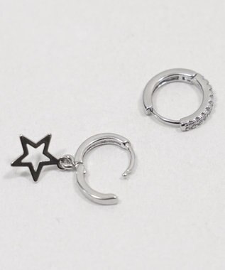 WEGO L4Pモチーフリングピアス 柄1