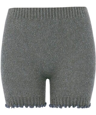 Wing あったかオーバーパンツ マシュマロ糸を使用 ここちよいフィット感 軽いはきごこち 1分丈 毛パン 秋 冬 ER0615 ウイング／ワコール