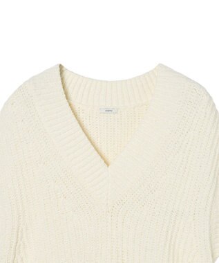 JOSEPH コットンテリー　ニットトップ Wax