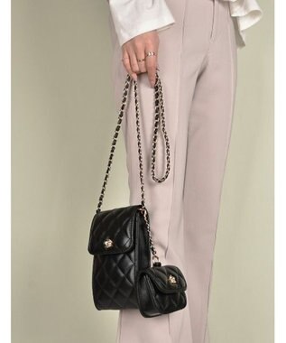 LA BAGAGERIE 【MONICA】キルティングマルチミニショルダー