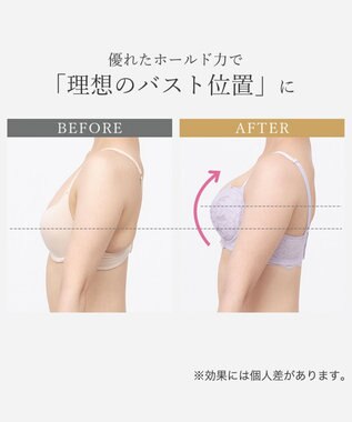 BRADELIS New York 【BRADELIS New York/ 育乳補整ブラ・STEP2 寄せる】ベルステップ2ブラ26S2 ライラック