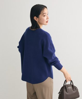 Green Parks もちやわロゴニットプルオーバー Blue