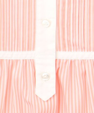 J.PRESS YORK STREET 【WOMEN】コットンタイプライター ブラウス オレンジ系1