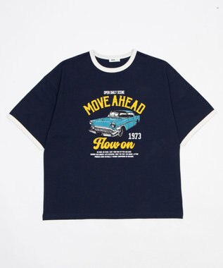 WEGO グラフィックリンガーT（SS） ネイビー