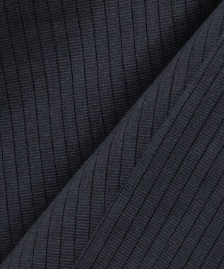 J.PRESS LADIES 【洗える】カールマイヤーシアー シャドーストライプ スカート ネイビー系