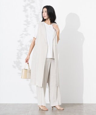 ONWARD Reuse Park 【23区】パンツ春夏 ベージュ