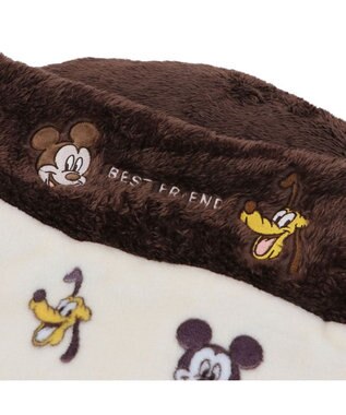 PET PARADISE ディズニー プルート 遠赤外線  寝袋 丸型 M ベージュ