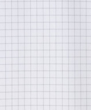 GOTAIRIKU 【形態安定】PREMIUMPLEATS_スモールワイドカラー 通年ドレスシャツ_チェック(25年春夏モデル) ライトグレーチェック