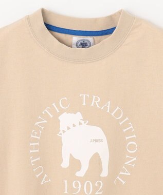 J.PRESS KIDS 【140-170cm】バックブル1902ロゴ Ｔシャツ ベージュ系