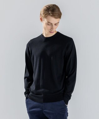 JOSEPH HOMME ウォッシャブルメリノ　クルーネックニット