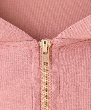 Feroux アイコン刺繍 ダンボール パーカー ピンク系