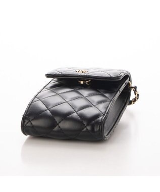 LA BAGAGERIE 【MONICA】キルティングマルチミニショルダー ブラック