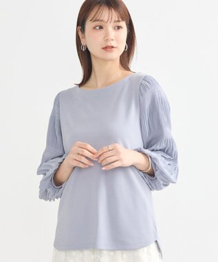 earth music&ecology マジョリカプリーツプルオーバー Sax