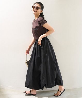 UNFILO 【STORY×UNFILOコラボ】バルーンスカート ブラック