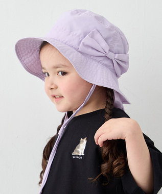 ANY KIDS 【UVカット/撥水/日よけ付き】バケットハット