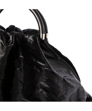 UNBILLION カシュカシュ cachecache / コンビ金手ハンドル2wayトート ブラック