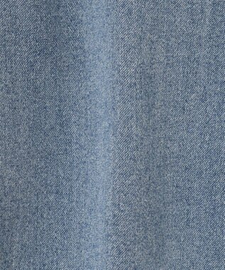 自由区 【WEB限定/洗える】ベビースキンデニム ストレートデニム スカイブルー系