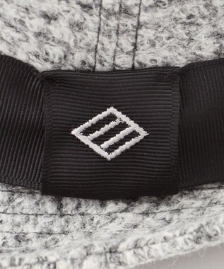 JOSEPH ABBOUD 【LANIFICIO ROMA・サイズ調整可】スライバー千鳥 ハット ライトグレー系3