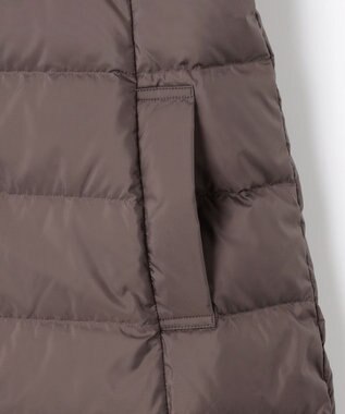 組曲 ライトタフタロング ダウン モカブラウン系