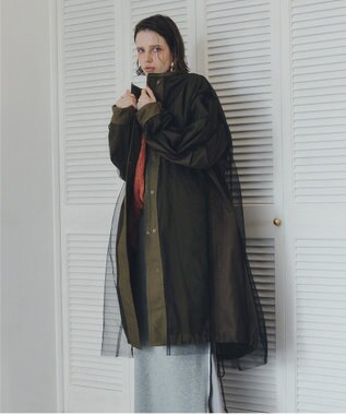 YECCA VECCA 【リバーシブル】2wayミリタリーコート Khaki