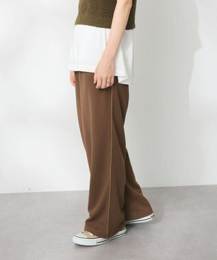 CRAFT STANDARD BOUTIQUE パイピングラインパンツ Mocha