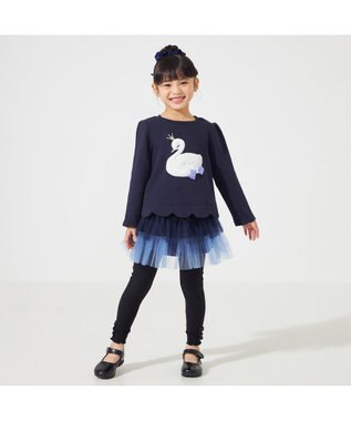 Chacott tutu skirt (kids) ネイビー