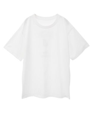 AMERICAN HOLIC 【WEB限定】フロッキーアソートTシャツ Ecru