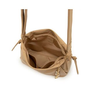 LANVIN en Bleu スフレ ショルダーバッグ カフェオレ