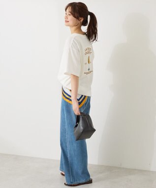 AMERICAN HOLIC 【WEB限定】フロッキーアソートTシャツ Off White