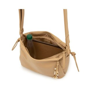 LANVIN en Bleu スフレ ショルダーバッグ カフェオレ