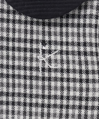 組曲 KIDS 【110-140㎝】チェックジャガード トレーナー ブラック系3