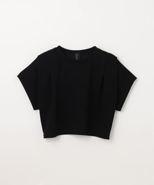 GRACE CONTINENTAL タックショートトップ ブラック