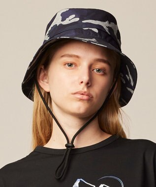 JOSEPH ABBOUD MOUNTAIN 【撥水・軽量・男女兼用・折り畳み可・究極のポータブル性】ポケッタブルバケットハット ネイビー系6