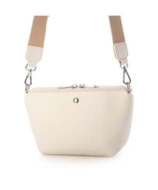 UNBILLION カシュカシュ cachecache / 舟型シュリンクショルダー アイボリー