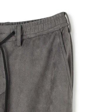JOSEPH HOMME 【WEB・一部店舗限定  】レザーライクポンチ　ドロスト付テーパードパンツ / PEGG CONVERTIBLE グレー系