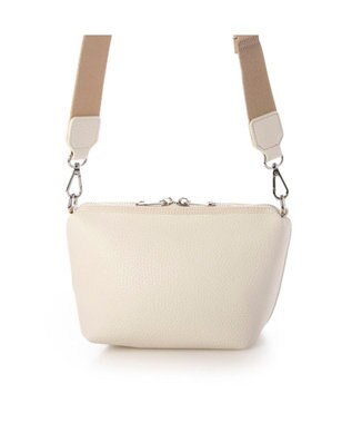 UNBILLION カシュカシュ cachecache / 舟型シュリンクショルダー アイボリー